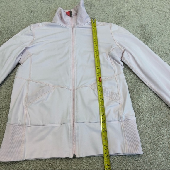 LULULEMON light pink coral pink reversible jacket Sz 4 - Picture 6 of 9
